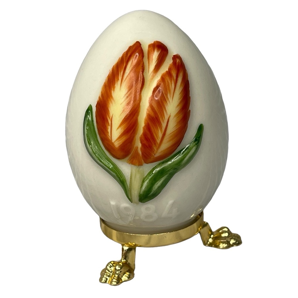 Vtg 1984 Goebel annual Easter egg BoxCW